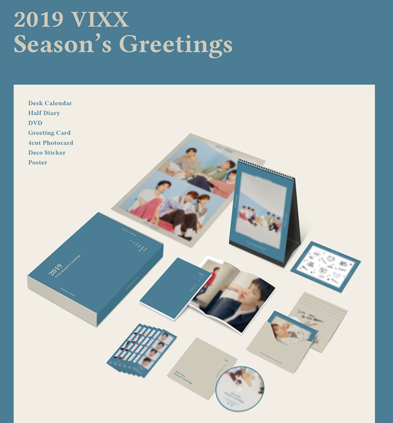 Limited Stock] VIXX 2019 Season's Greetings – Choice Music LA