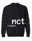 NCT 127 Irregular Banded Black Sweatshirt