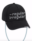 NCT 127 Regular-Irregular Black Dad Hat With Chain