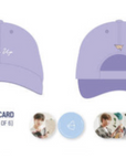 Astro Photo Exhibition Official Goods - Ball Cap + Random Member Photocard