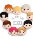 EXO Official Goods - Character Cushion + 1 Random Photocard