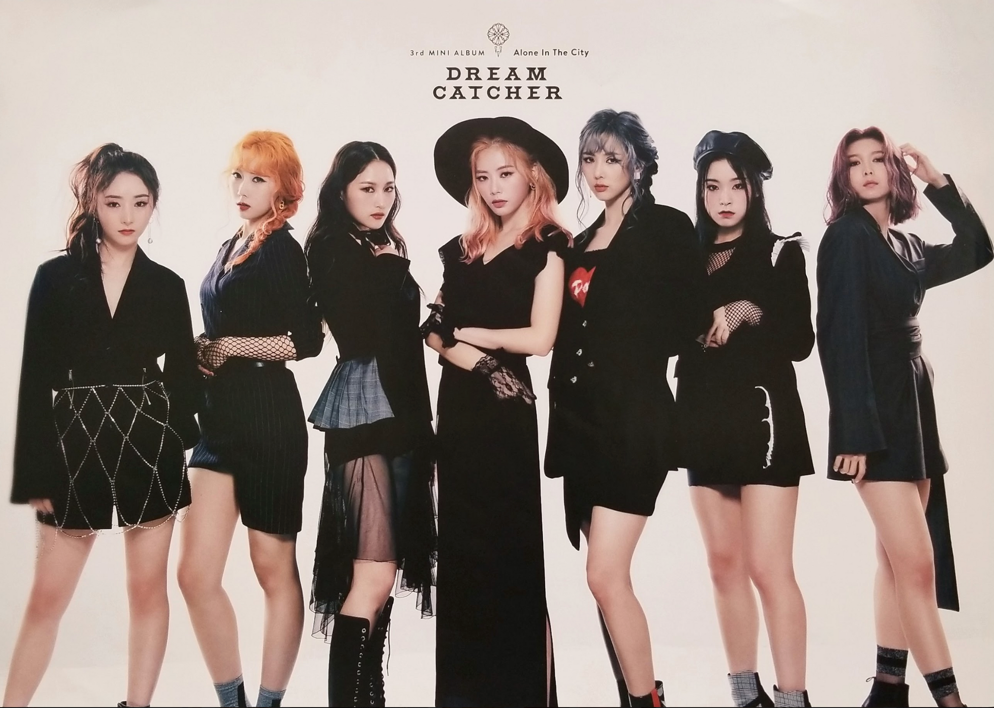 Dreamcatcher 3rd Mini Album Alone in the City Official Poster - Photo Concept 2