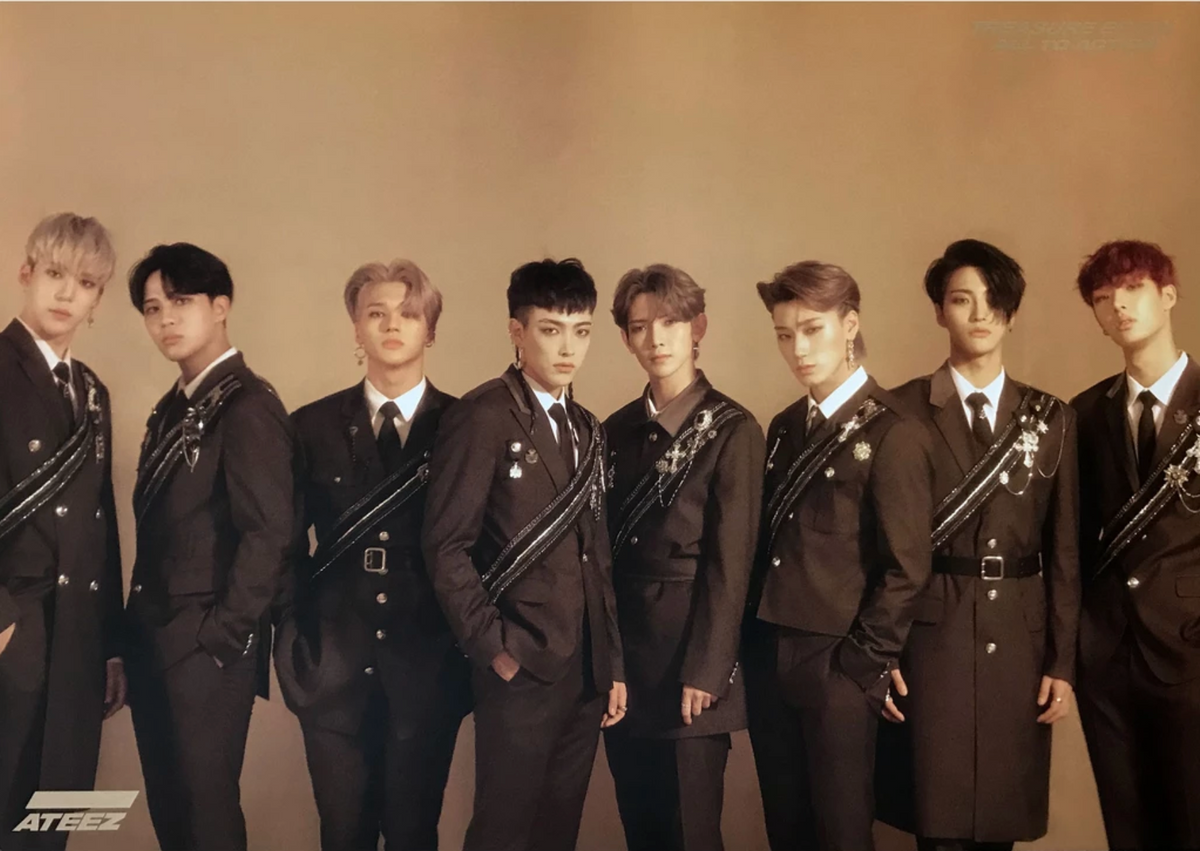 ATEEZ TREASURE EP.FIN：ALL TO ACTION 黒 ATEEZ TREASURE EP.FIN ALL TO ACTION META ALBUM (PLATFORM VER