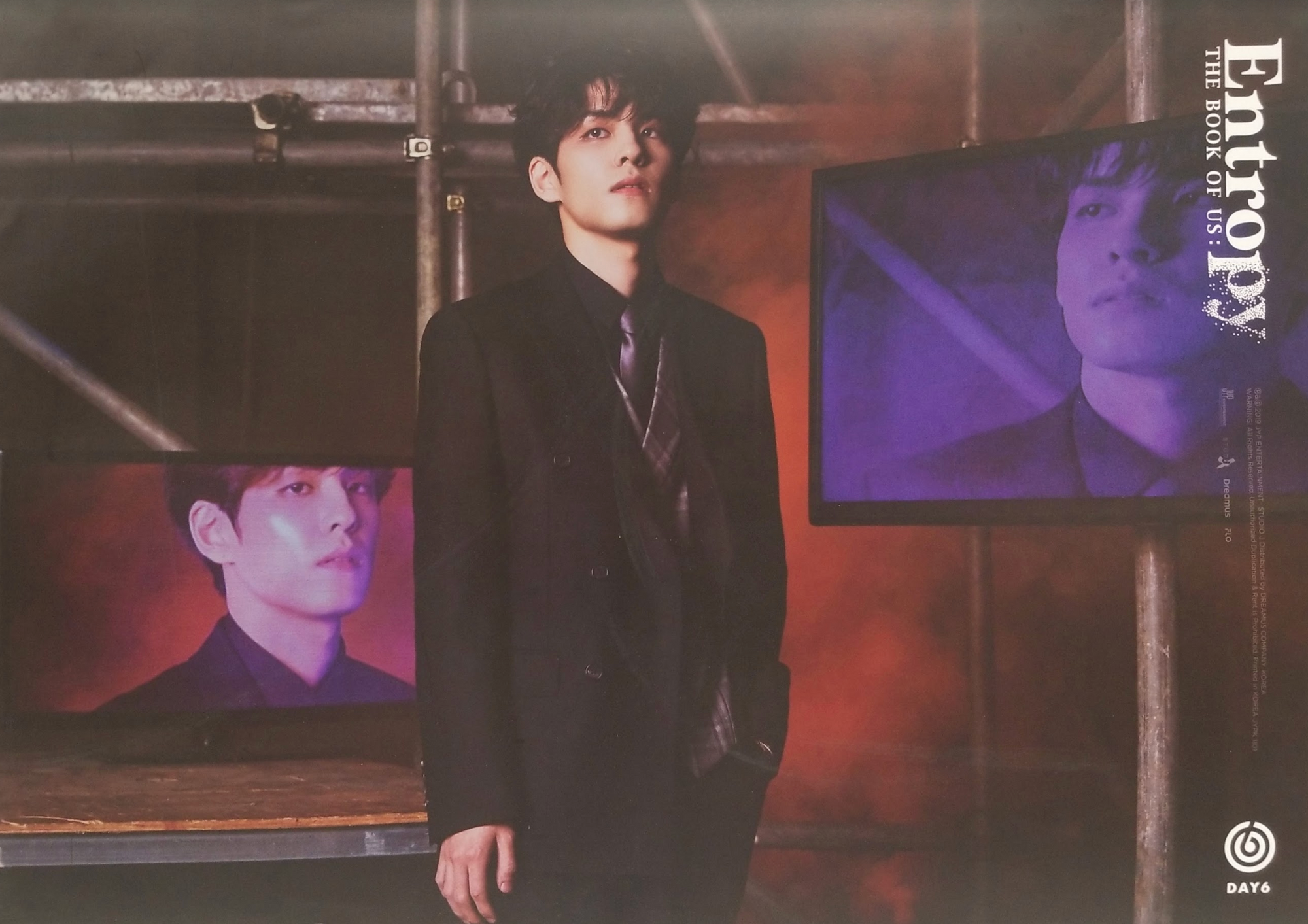 Day6 3rd Album The Book of Us: Entropy Official Poster - Photo Concept Wonpil