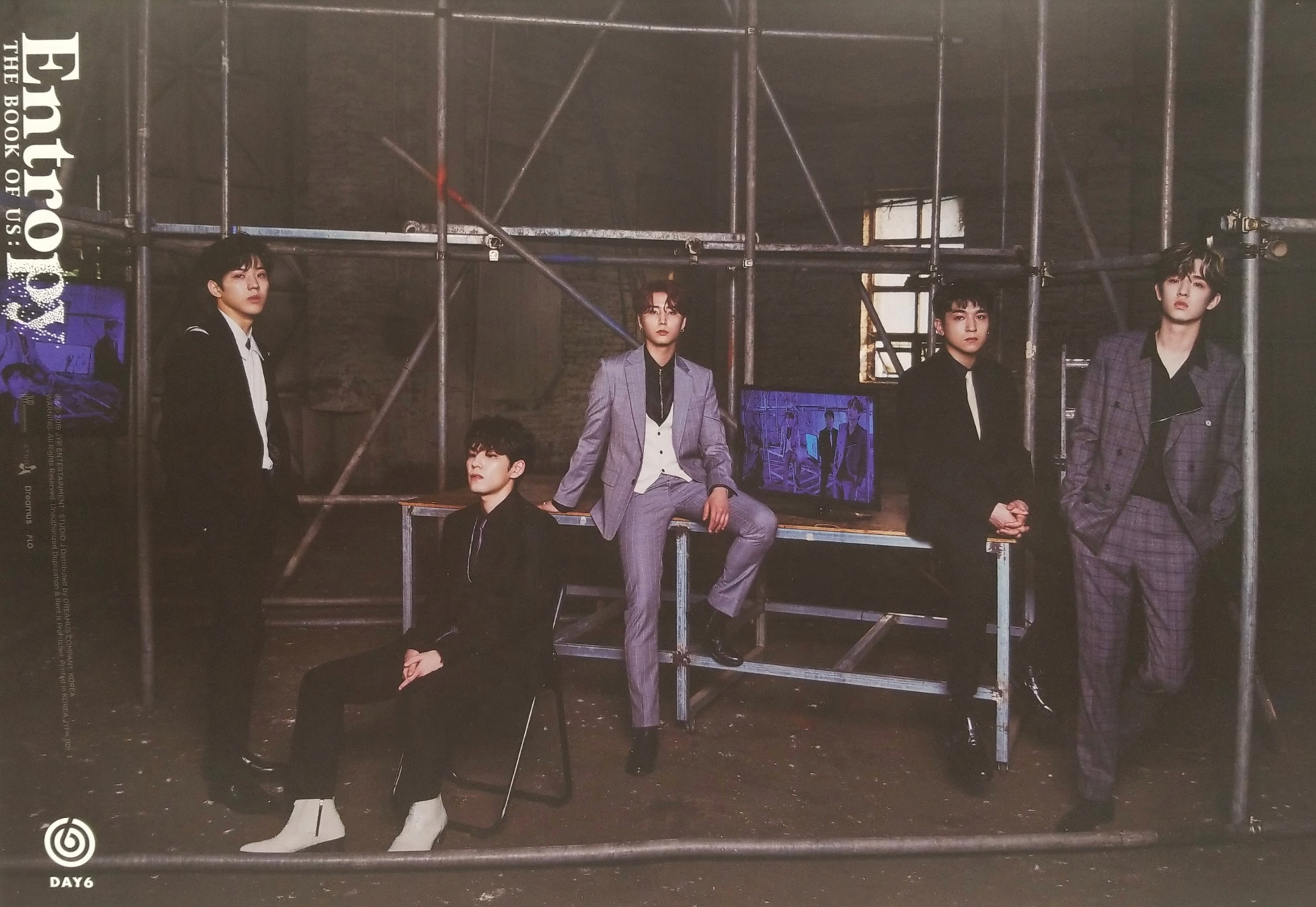 Day6 3rd Album The Book of Us: Entropy Official Poster - Photo Concept 2