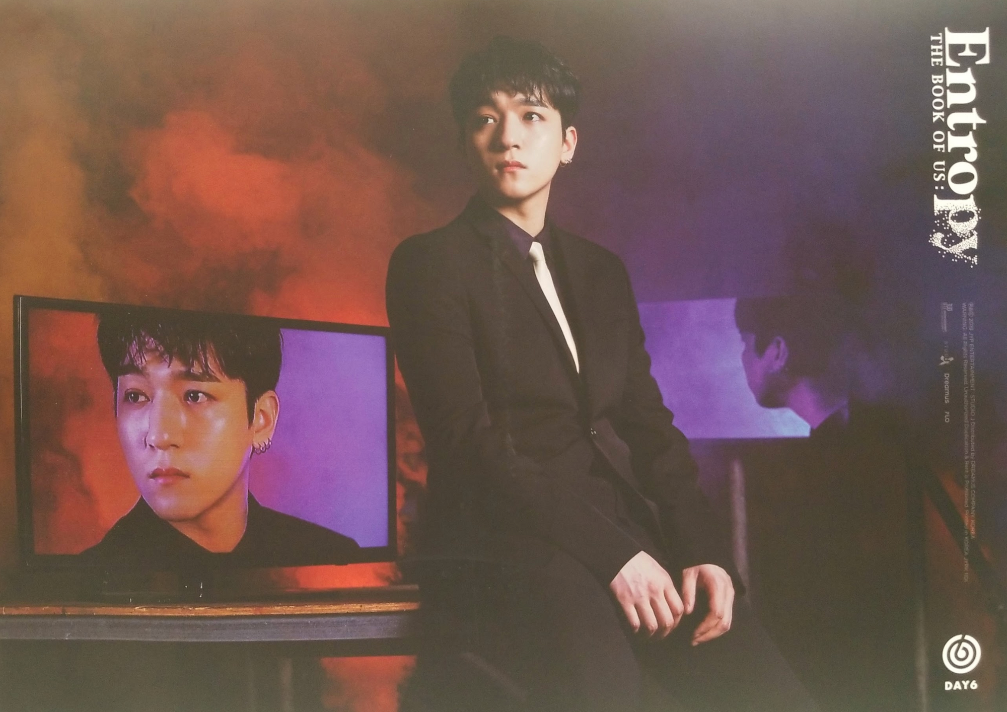 Day6 3rd Album The Book of Us: Entropy Official Poster - Photo Concept Sungjin