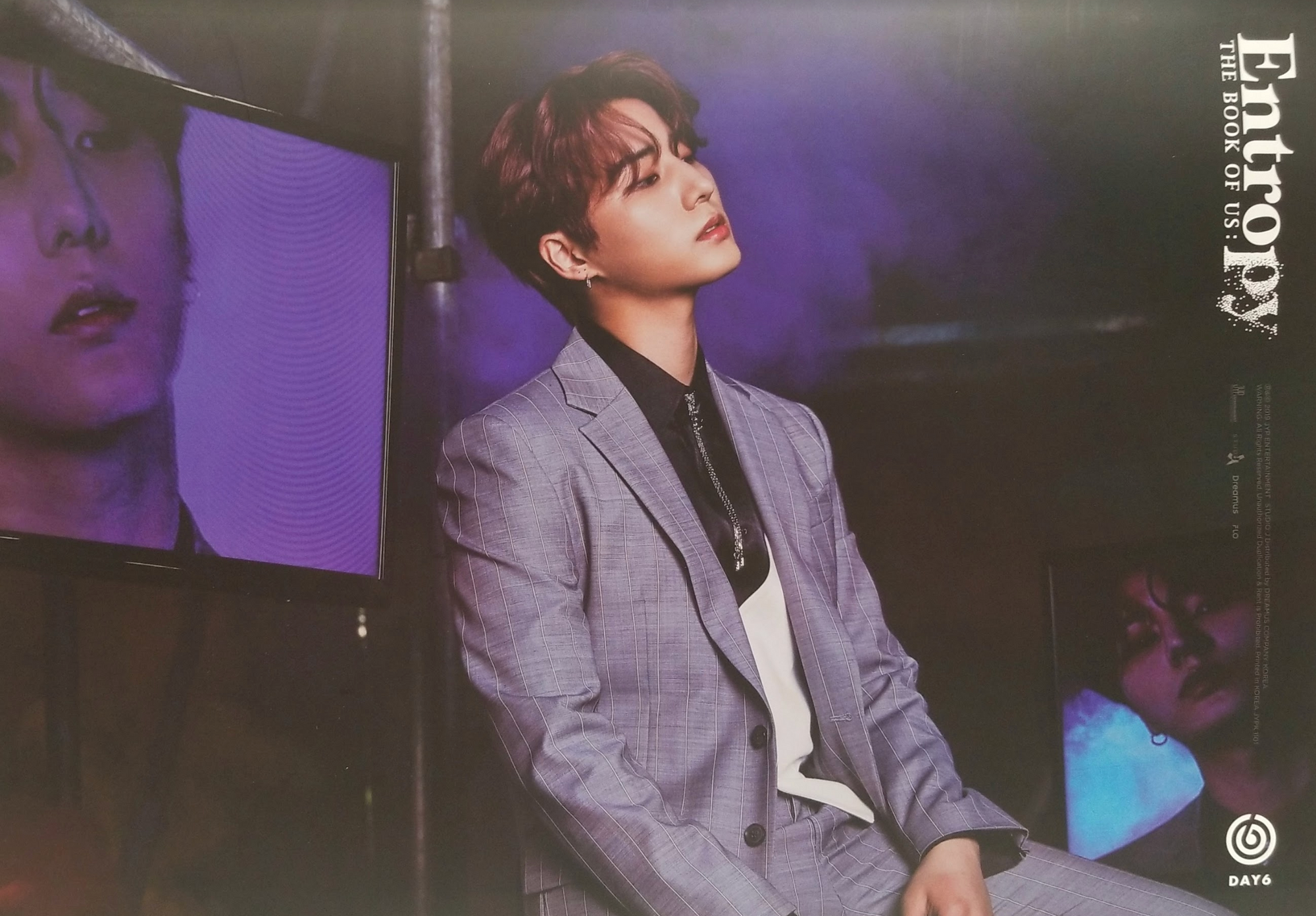 Day6 3rd Album The Book of Us: Entropy Official Poster - Photo Concept Young K