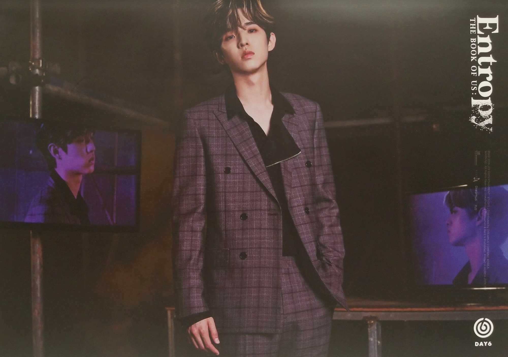 Day6 3rd Album The Book of Us: Entropy Official Poster - Photo Concept Jae