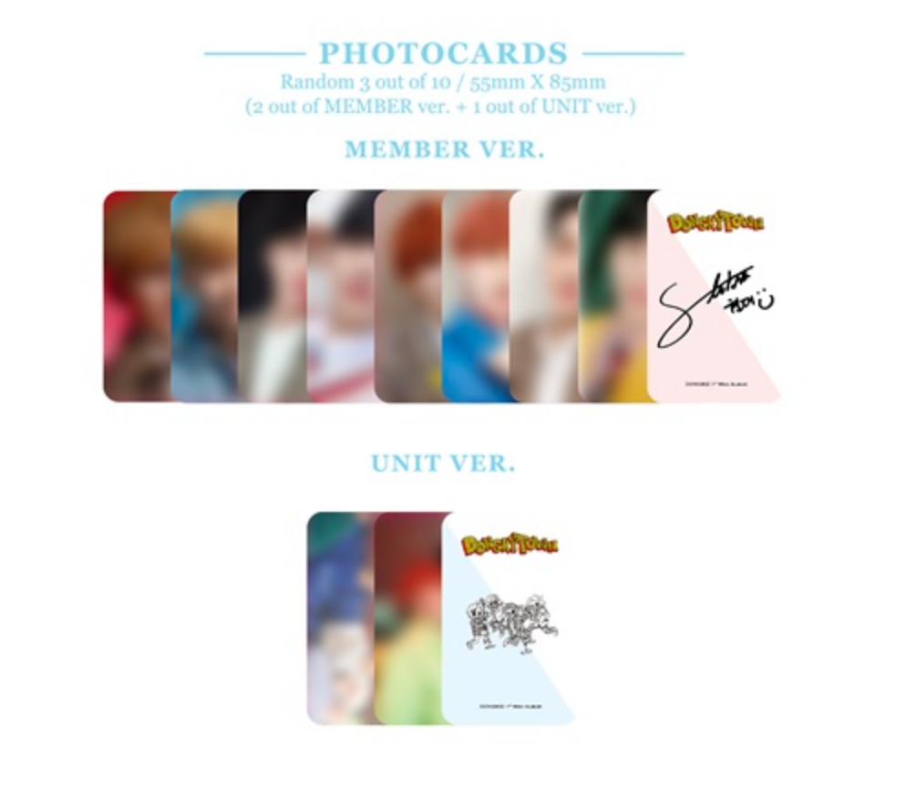 DONGKIZ 1st Mini Album - Dongky Town