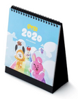 BT21 Line Friends Official Merchandise - 2020 Desk Calendar