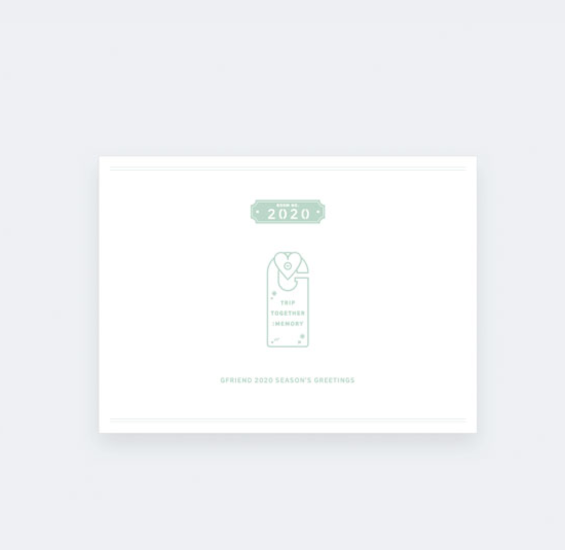 GFriend 2020 Season's Greetings – Choice Music LA