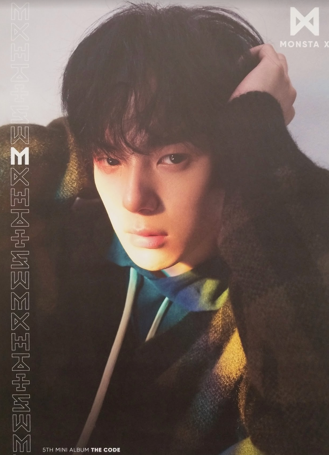 MONSTA X 5th Mini Album The Code Official Poster - Photo Concept