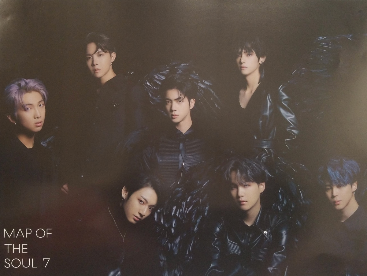 MAP OF THE SOUL ポスター BTS MAP OF THE SOUL : 7 Version 2+ Official Poster+5