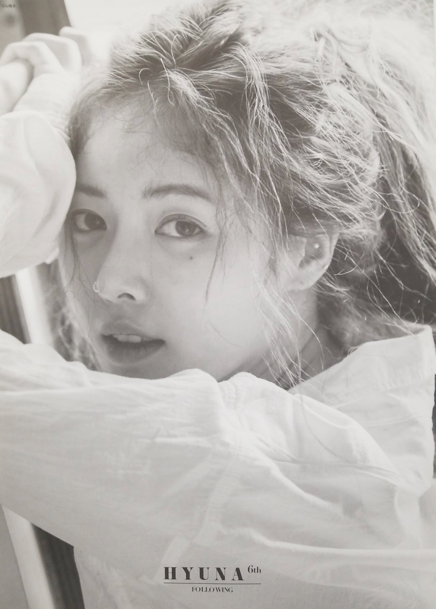 Amazon.com: HYUNA - [Following] 6th Mini Album CD+205p