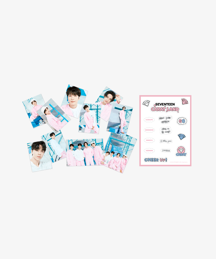 Seventeen 2023 Carat Land Official Merchandise - Sticker Set Seventeen 2023 Carat Land Official Merchandise - Sticker Set