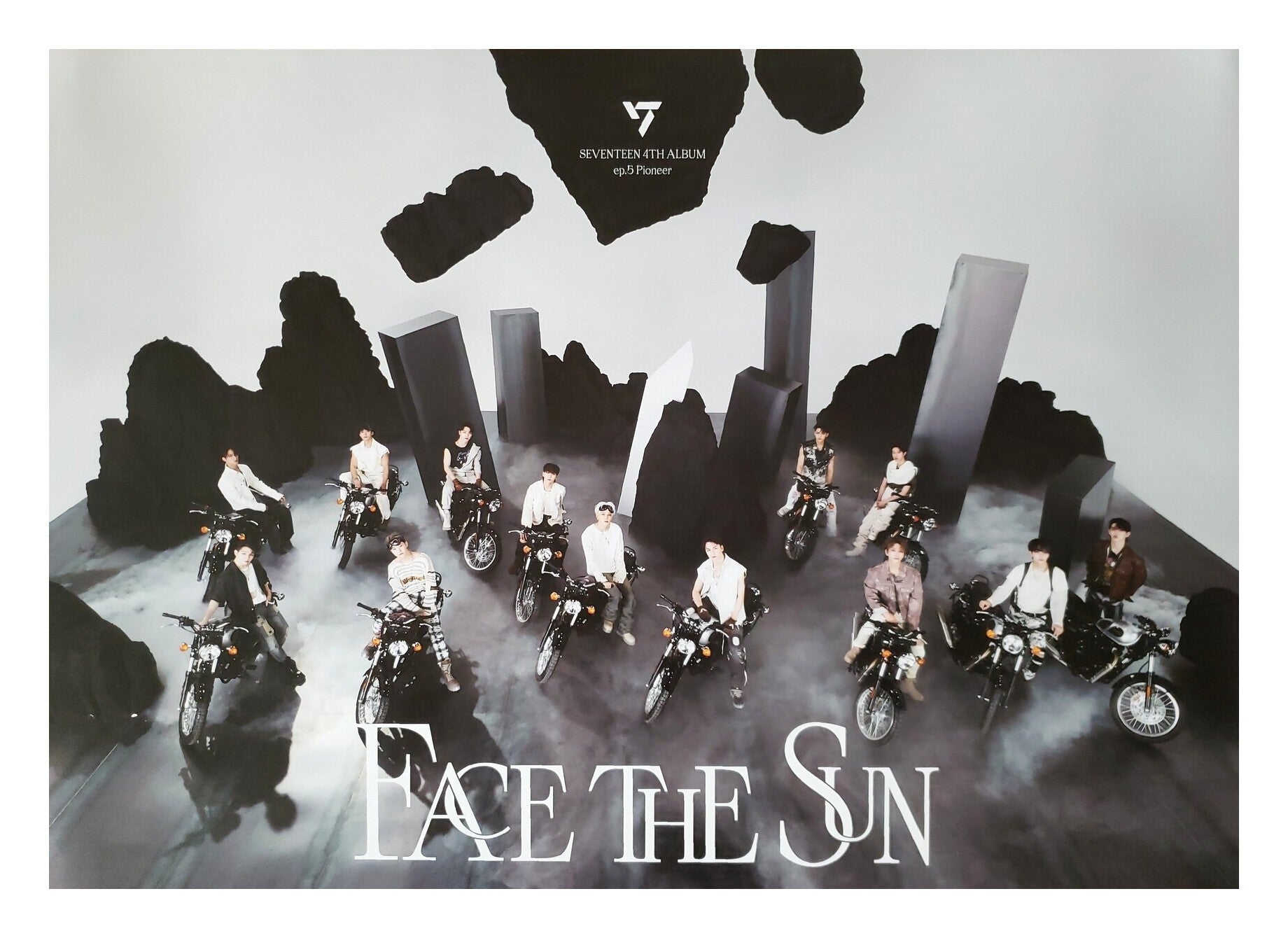 Seventeen 4th Album Face the Sun Official Poster - Photo Concept Ep.5  Pioneer