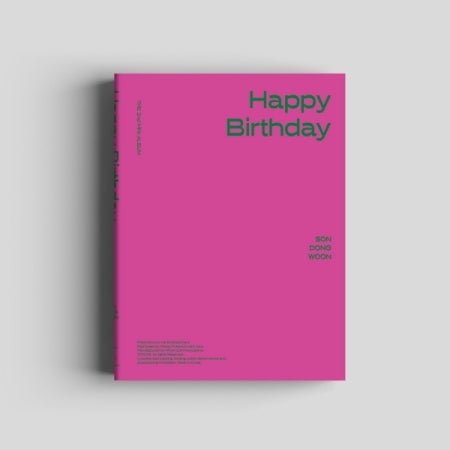 Son Dong Woon 2nd Mini Album - Happy Birthday