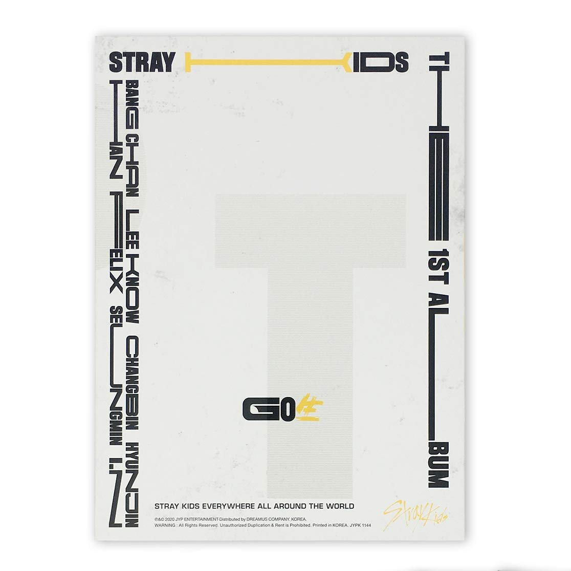 (Standard Edition) Stray Kids 1st Album - GO Live