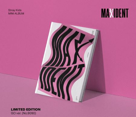 SKZ Official Stray Kids Mini Album Maxident Standard Edition T-crush/heart  Ver Sealed New Unopened 