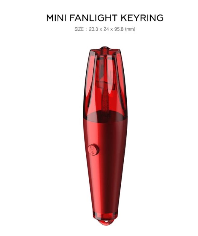 TVXQ - Official Mini Light Stick Keyring – Choice Music LA