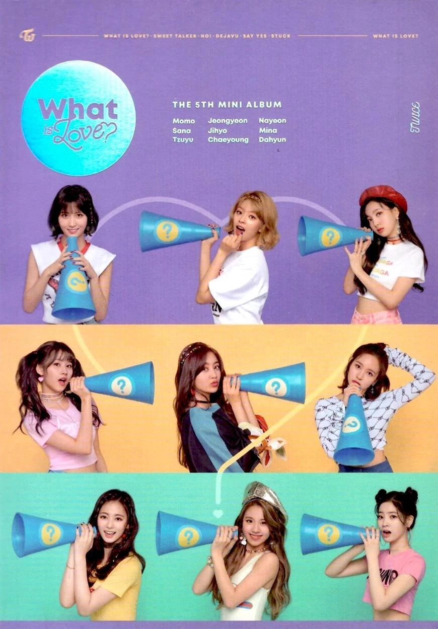 Twice 5th Mini Album - What is Love – Choice Music LA Twice 5th Mini Album - What is Love – Choice Music LA