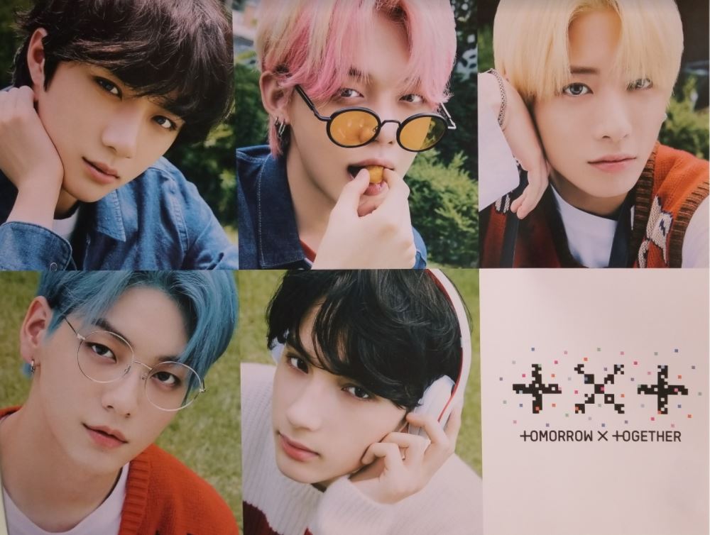 TXT Album minisode1 : Blue Hour Official Poster - Photo Concept AR