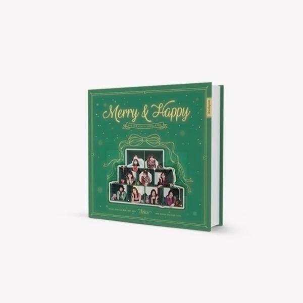 Twice 1st Album Repackage - MERRY&HAPPY