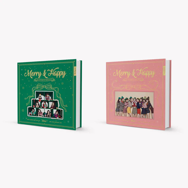 Twice 1st Album Repackage - MERRY&HAPPY