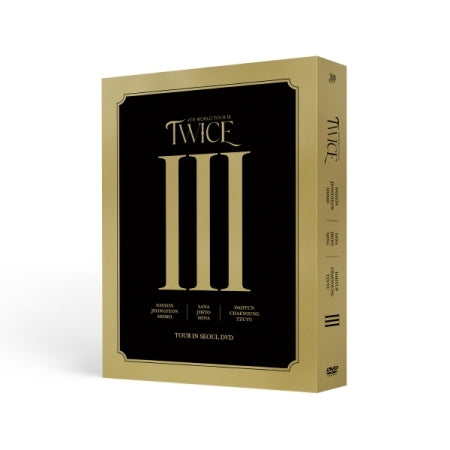 ミュージック TWICE 4TH WORLD TOUR III IN SEOUL DVD TWICE - 4TH WORLD TOUR Ⅲ IN SEOUL DVD [3 DISCS] Photobook +