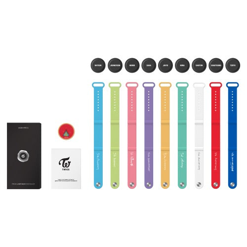 TWICE LIGHT BAND CUSTOM KIT & CUSTOM 付き Twice 5th Anniversary Official Merchandise - Light Band Custom Kit