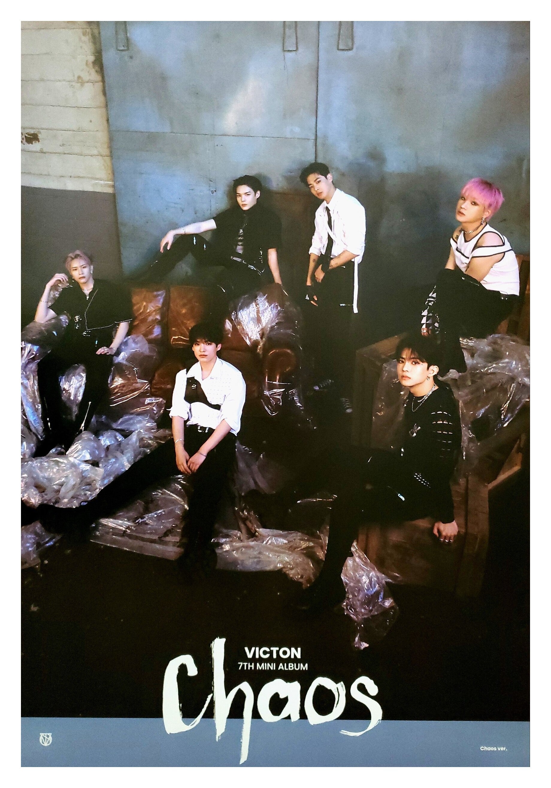 Victon 7th Mini Album Chaos Official Poster - Photo Concept