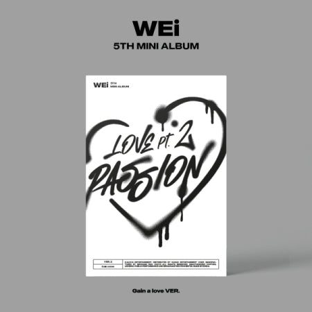 WEi 5th Mini Album - Love Pt.2 : Passion