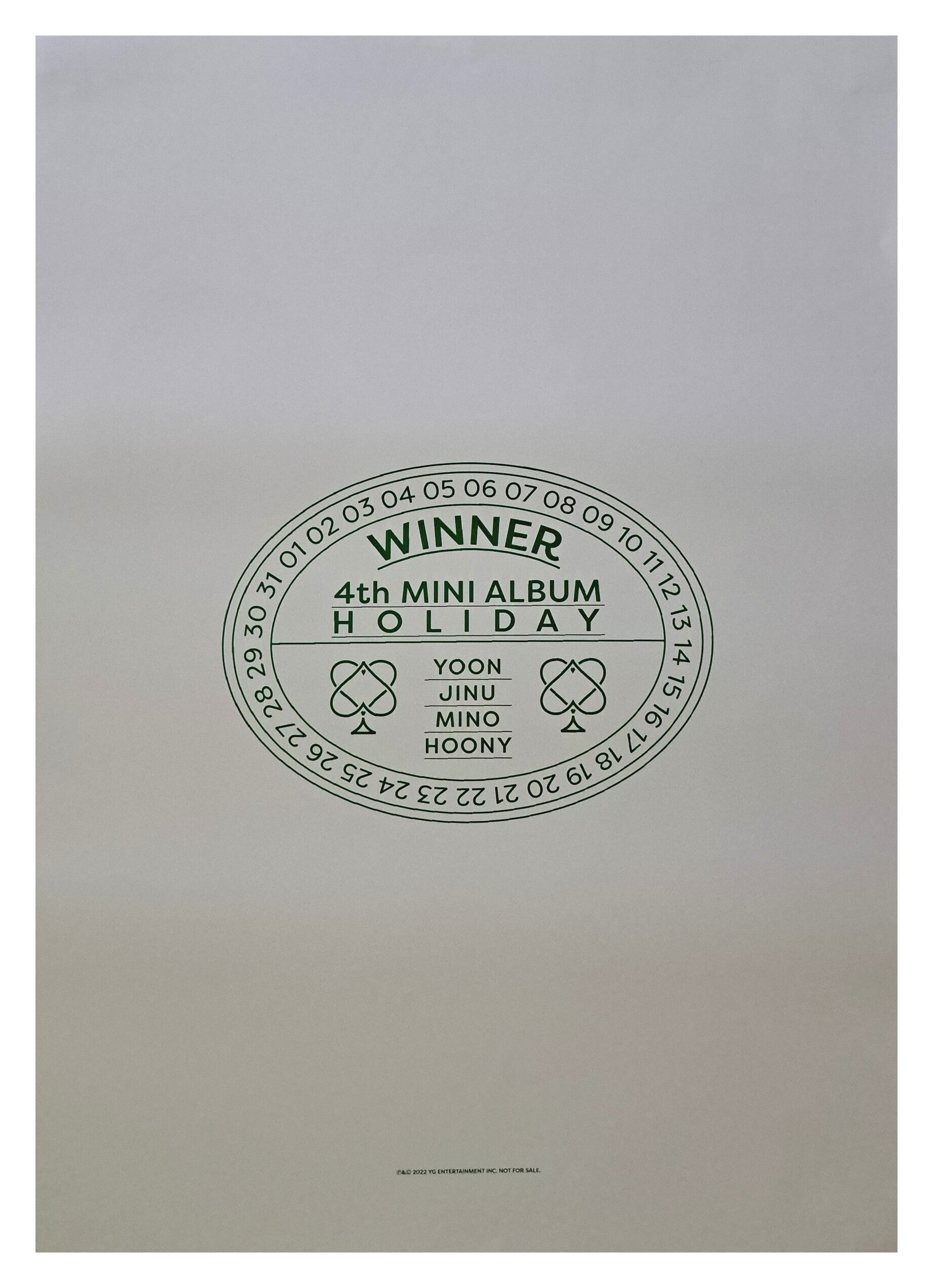 高感度ショップで2023年売れたブランド Album Mini 4th Winner Holiday Official Ver.) (Photobook K-POP・アジア