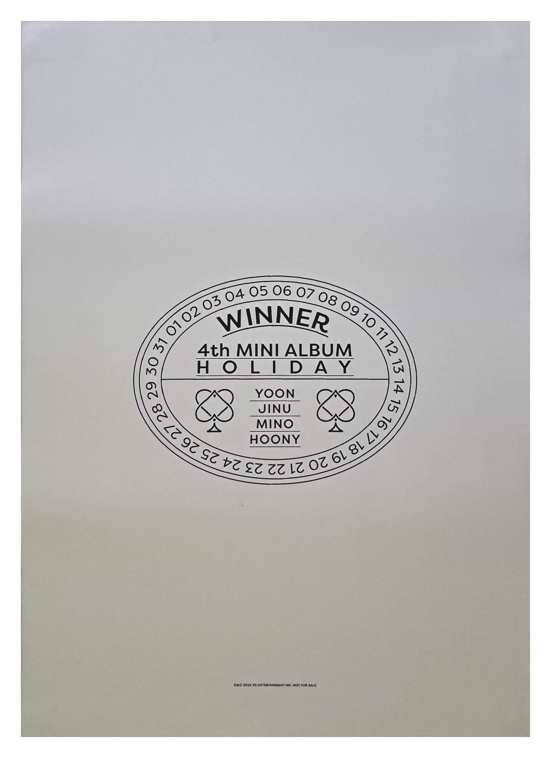WINNER holiday サイン入り アルバム