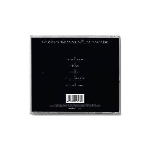 Wonho 3rd Mini Album - Facade (Jewel Case Ver.)