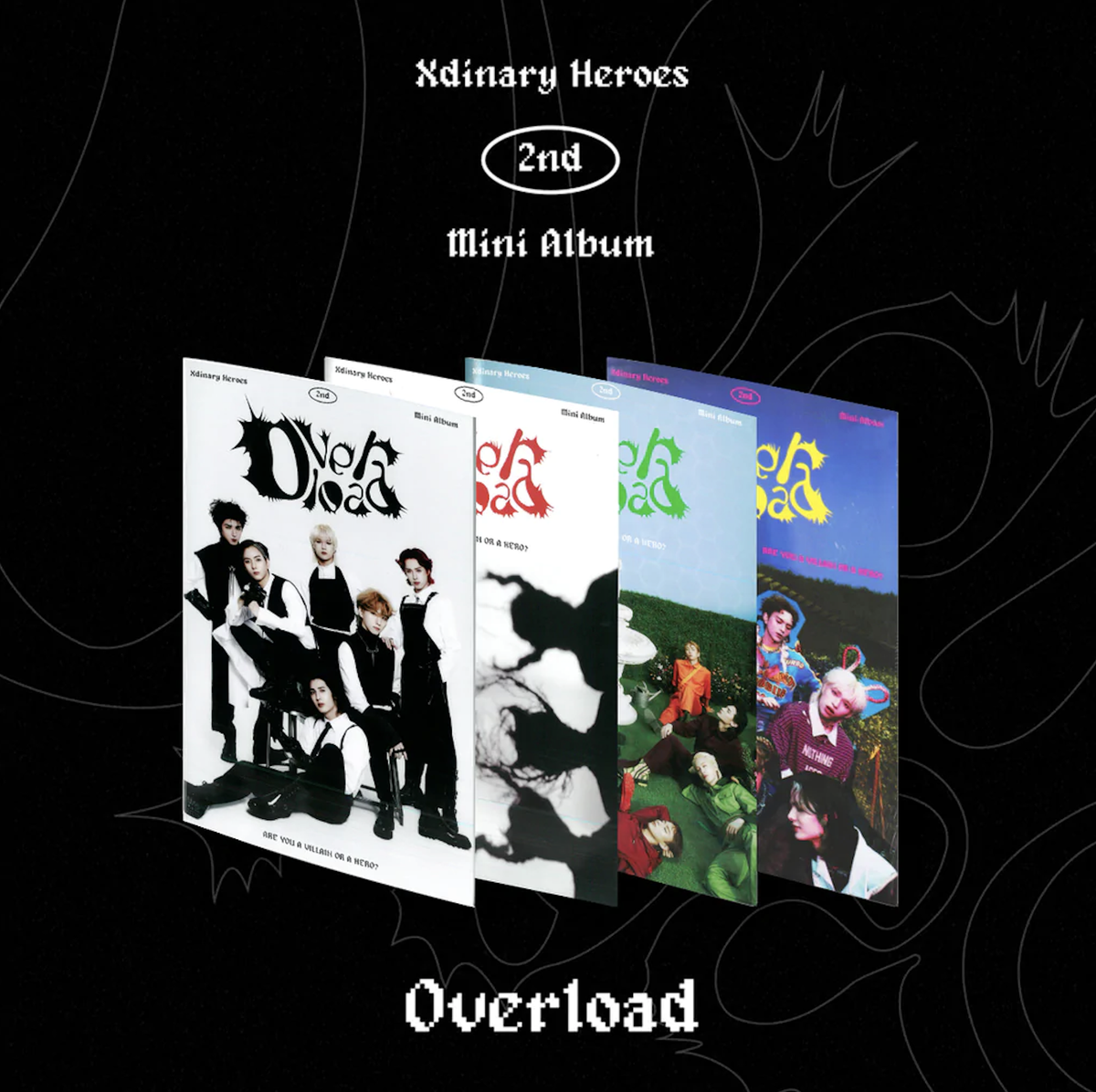 Amazon.com: XDINARY HEROES OVERLOAD 2nd Mini Album ( C Ver.+
