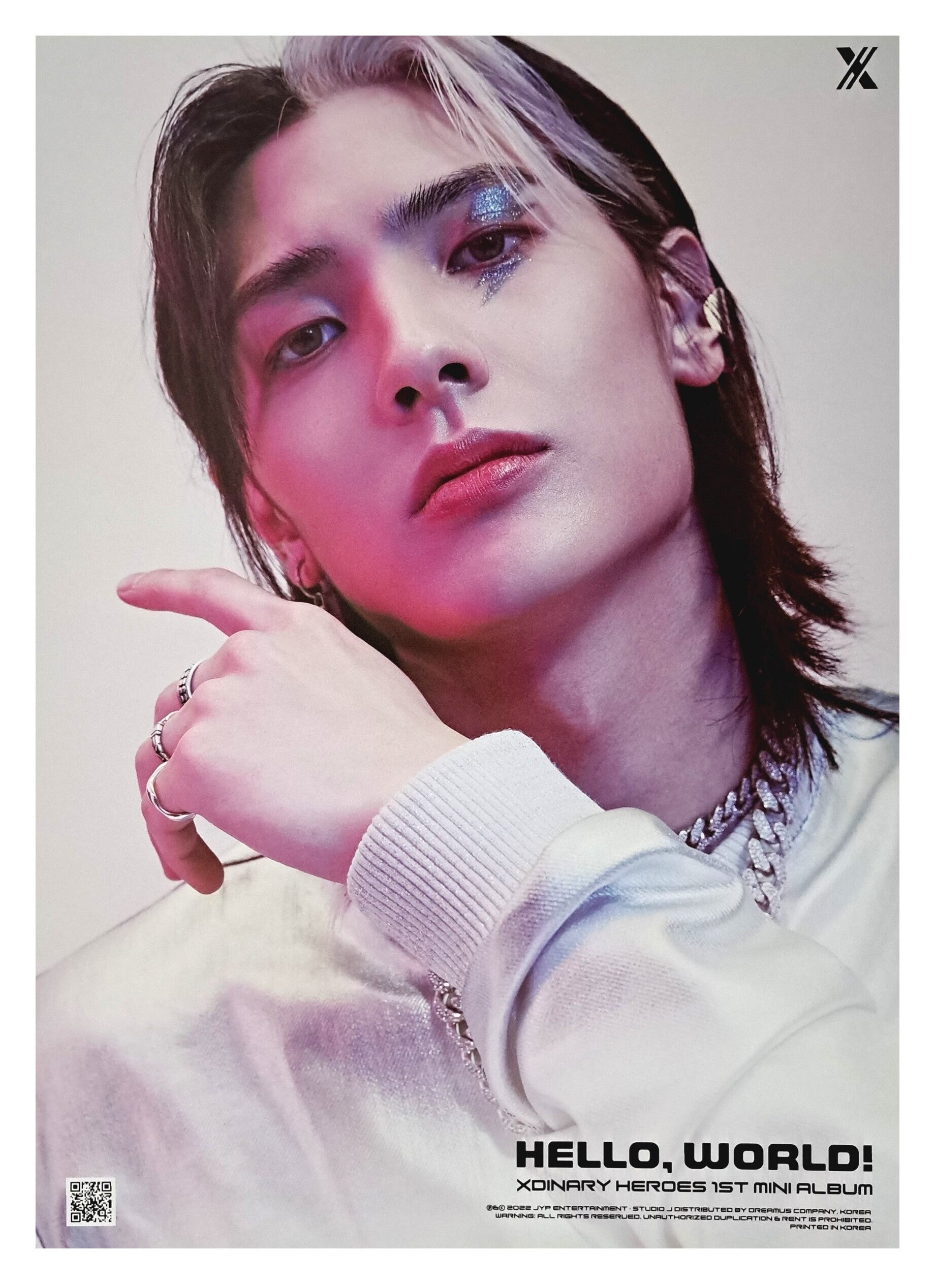 Xdinary Heroes 1st Mini Album Hello, world! Official Poster