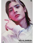 Xdinary Heroes 1st Mini Album Hello, world! Official Poster - Photo Concept Jooyeon