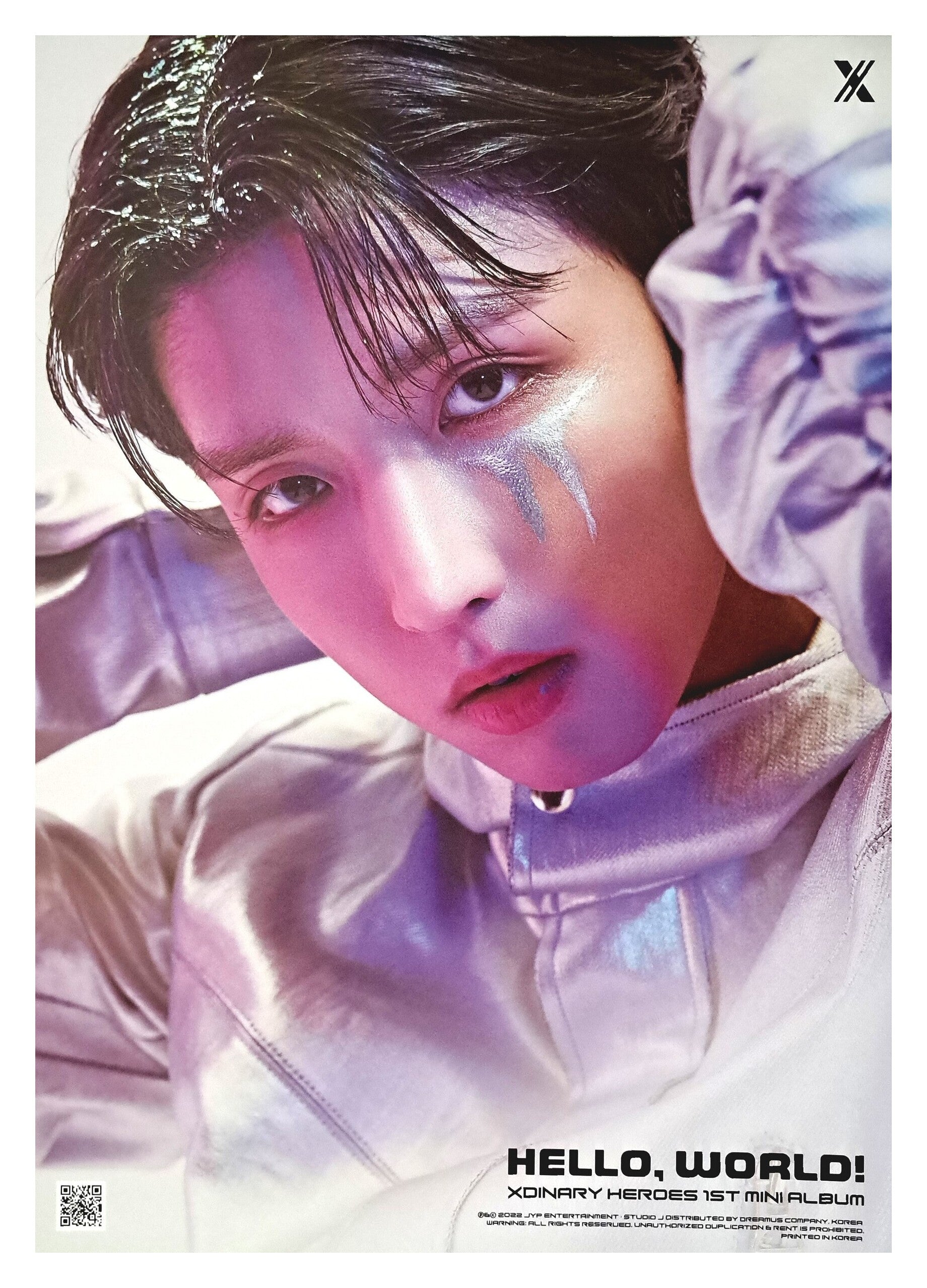 Xdinary Heroes 1st Mini Album Hello, world! Official Poster