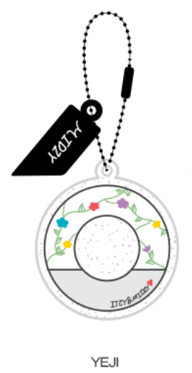 Itzy Light Ring Pop Up Official Merchandise - Acrylic Key