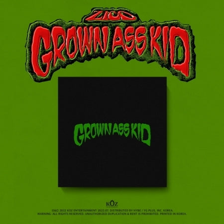 Zico 4th Mini Album - Grown Ass Kid