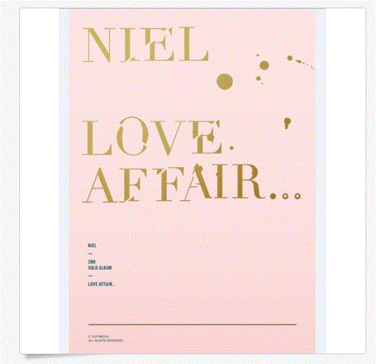 니엘NIEL (TEEN TOP) 2nd Mini Album [Love Affair] CD 