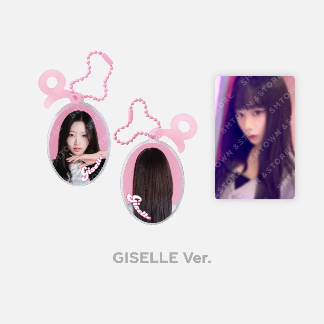 aespa グッズ　Giselle aespa Come to My Illusion Official Merchandise - Acrylic Keyring