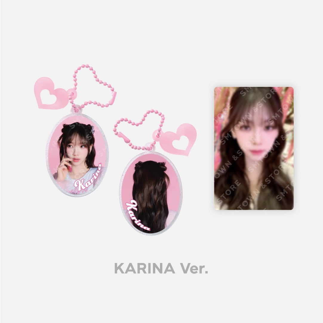 aespa Come to My Illusion Official Merchandise - Acrylic Keyring Set