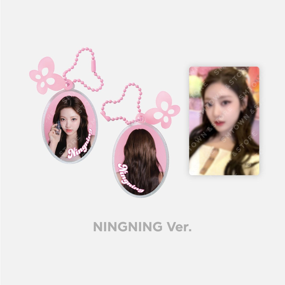 aespa Come to My Illusion Official Merchandise - Acrylic Keyring Set