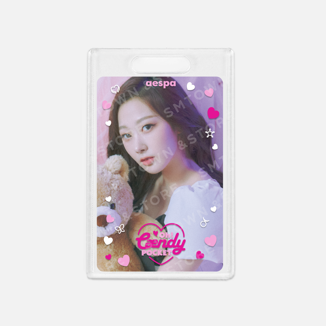 aespa Oh! Caendy Pocket Part.1 Official Merchandise - Photo Holder & Sticker