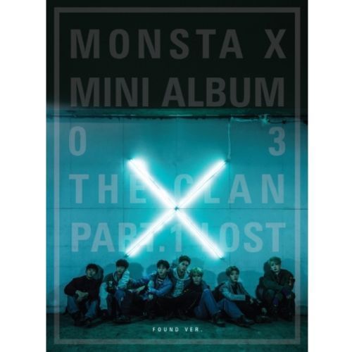 몬스타엑스 MONSTA X- 3RD MINI ALBUM [THE CLAN 2.5 PART.1 LOST]  FOUND VER. 