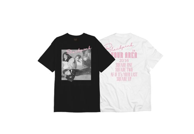 Blackpink YG Official Goods Square Up Blackpink T-Shirts Type 1