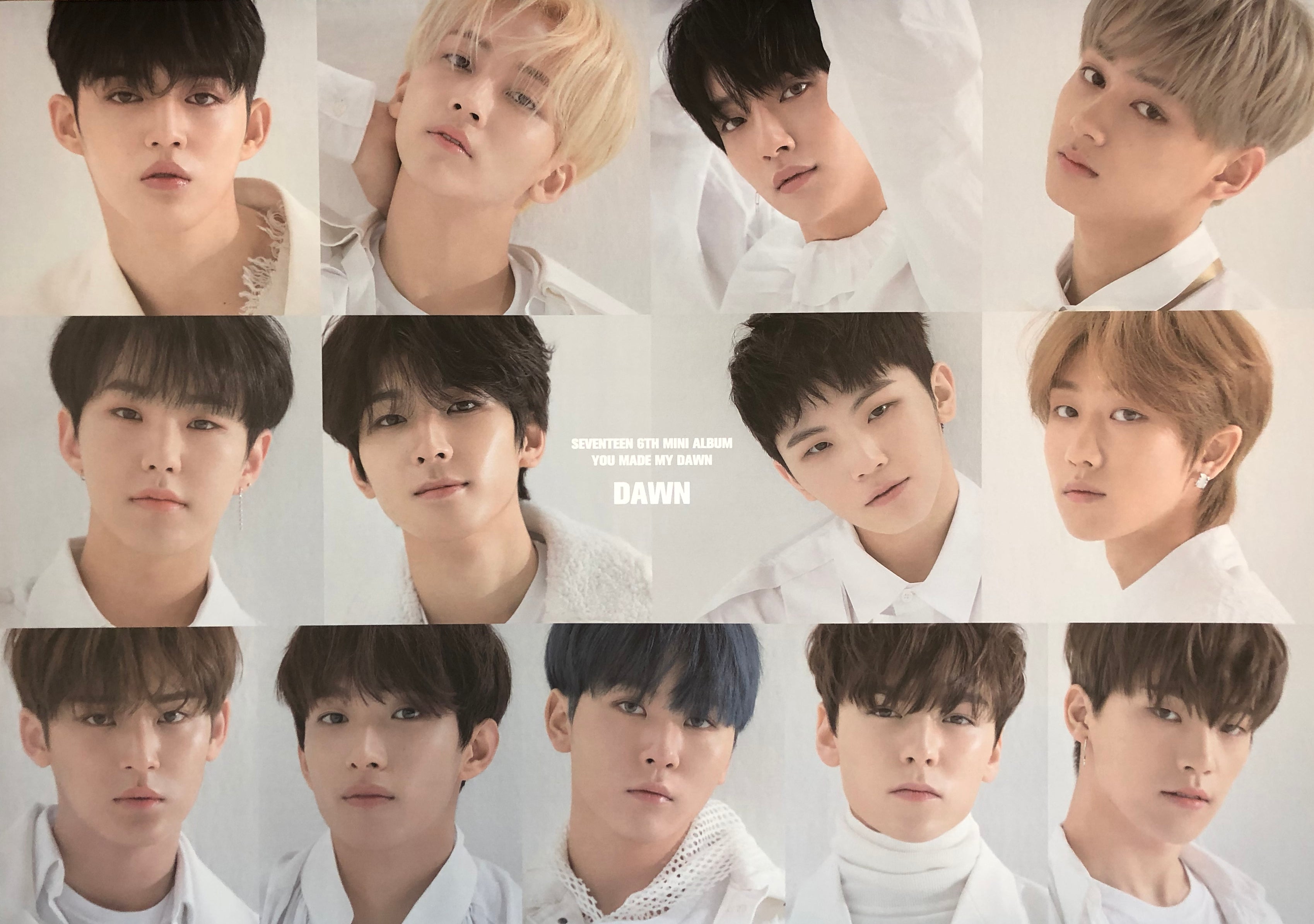Seventeen 6th Mini Album You Made My Dawn Official Poster - Photo Concept  Dawn