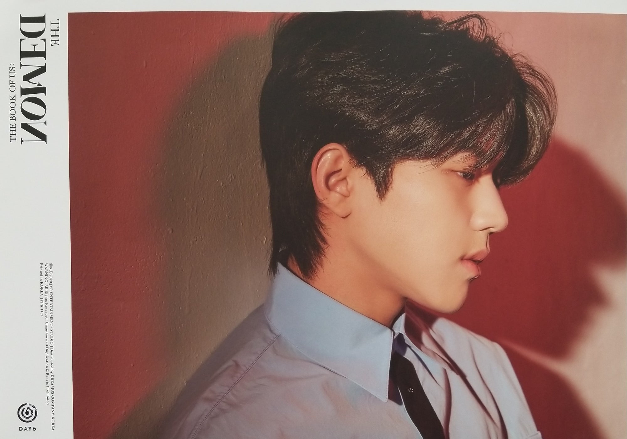 DAY6 6th Mini Album The Book of Us : The Demon Official Poster - Photo Concept Dowoon